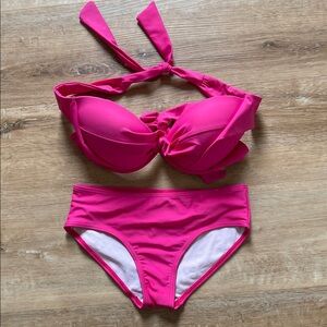 Vibrant Pink Bikini Set